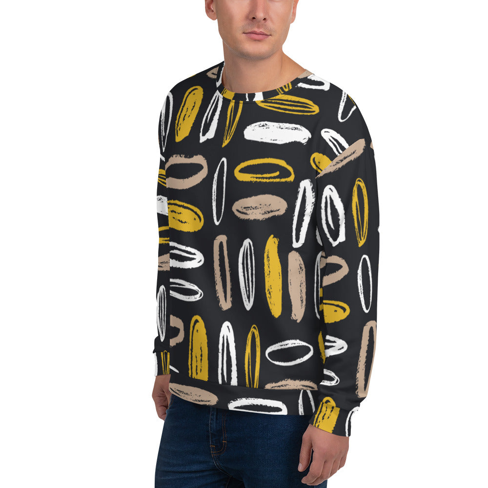 Abstract Seamless Pattern Sweatshirt