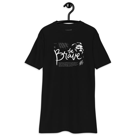 Brave Typography Lion Tee