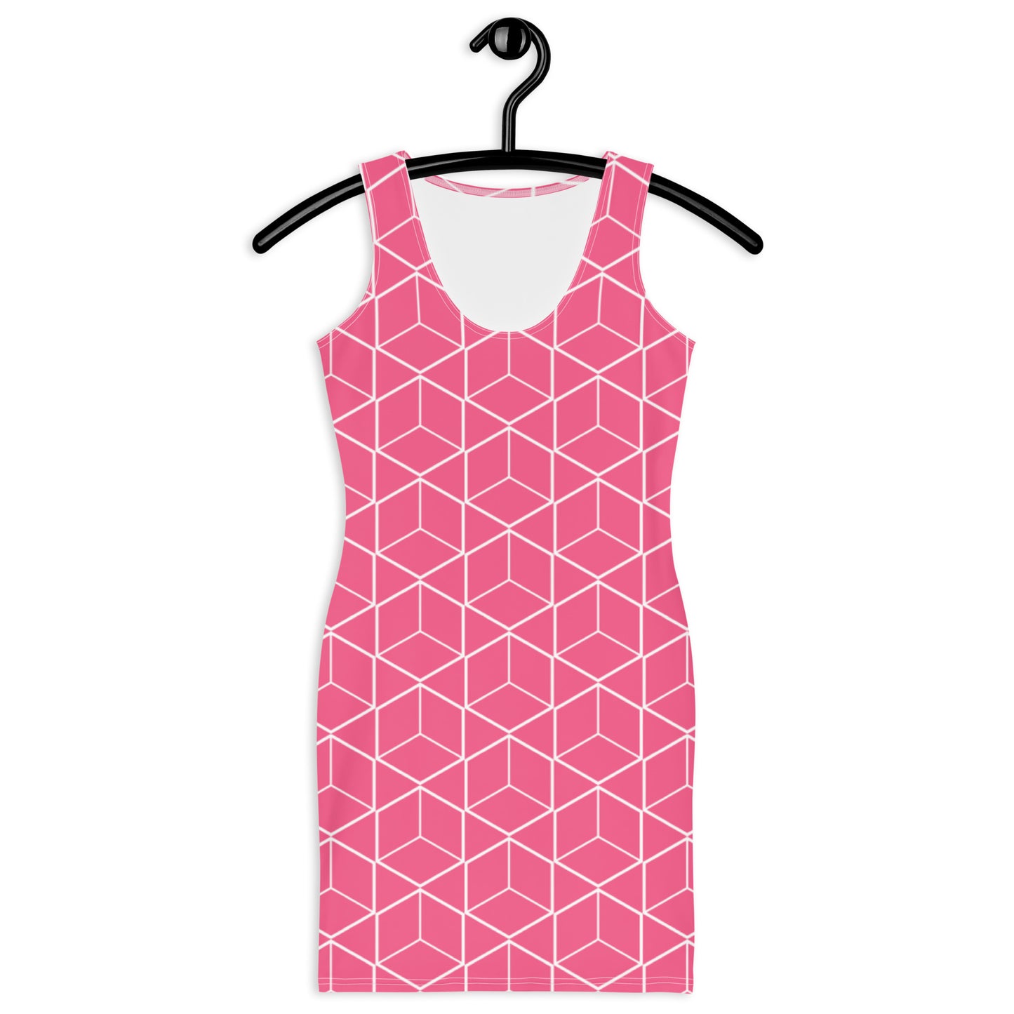 Pink Pattern Cut & Sew Dress