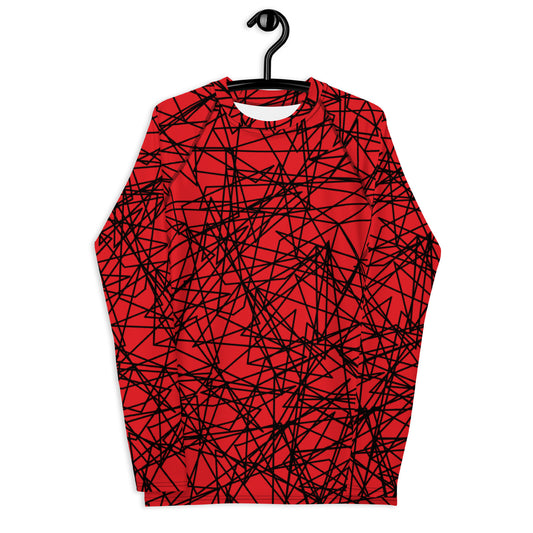 Abstract Men's Rash Guard