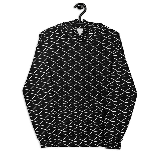 Abstract Print Hoodie