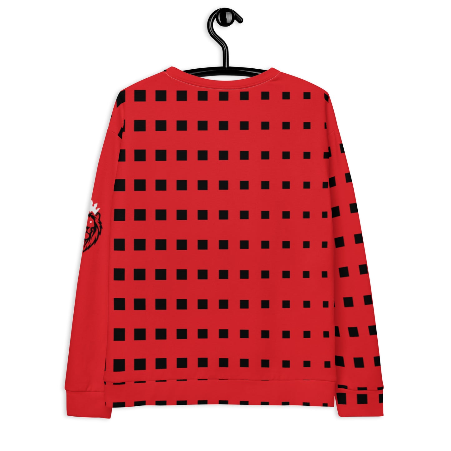 Red Abstract Unisex Sweatshirt