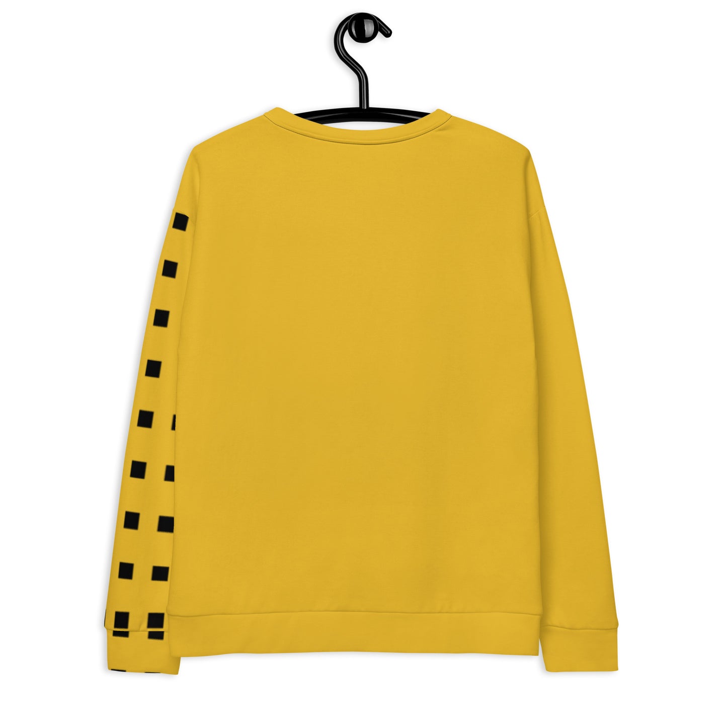 Yellow Abstract Sleeve Sweatshirt