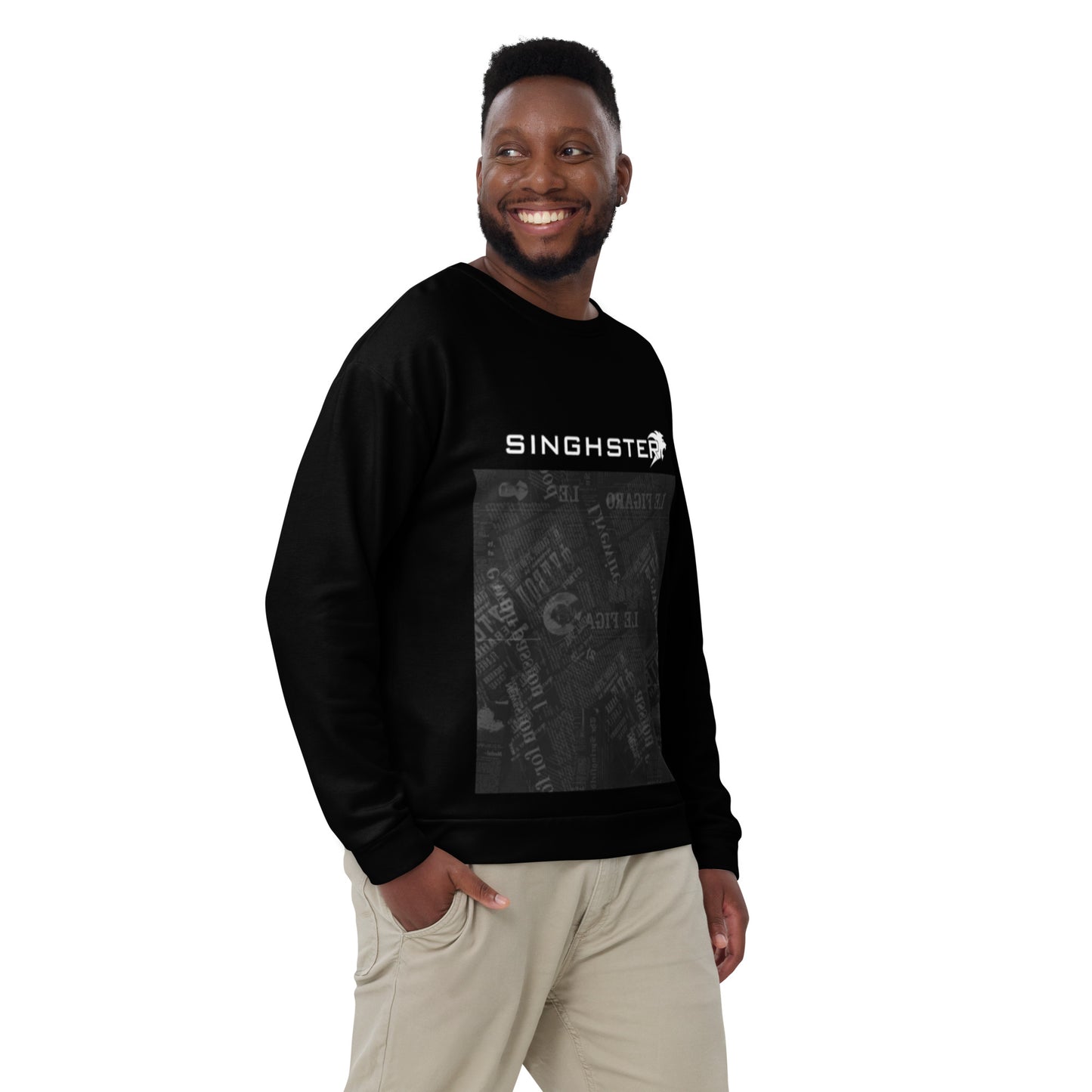 Hellomart Black Sweatshirt