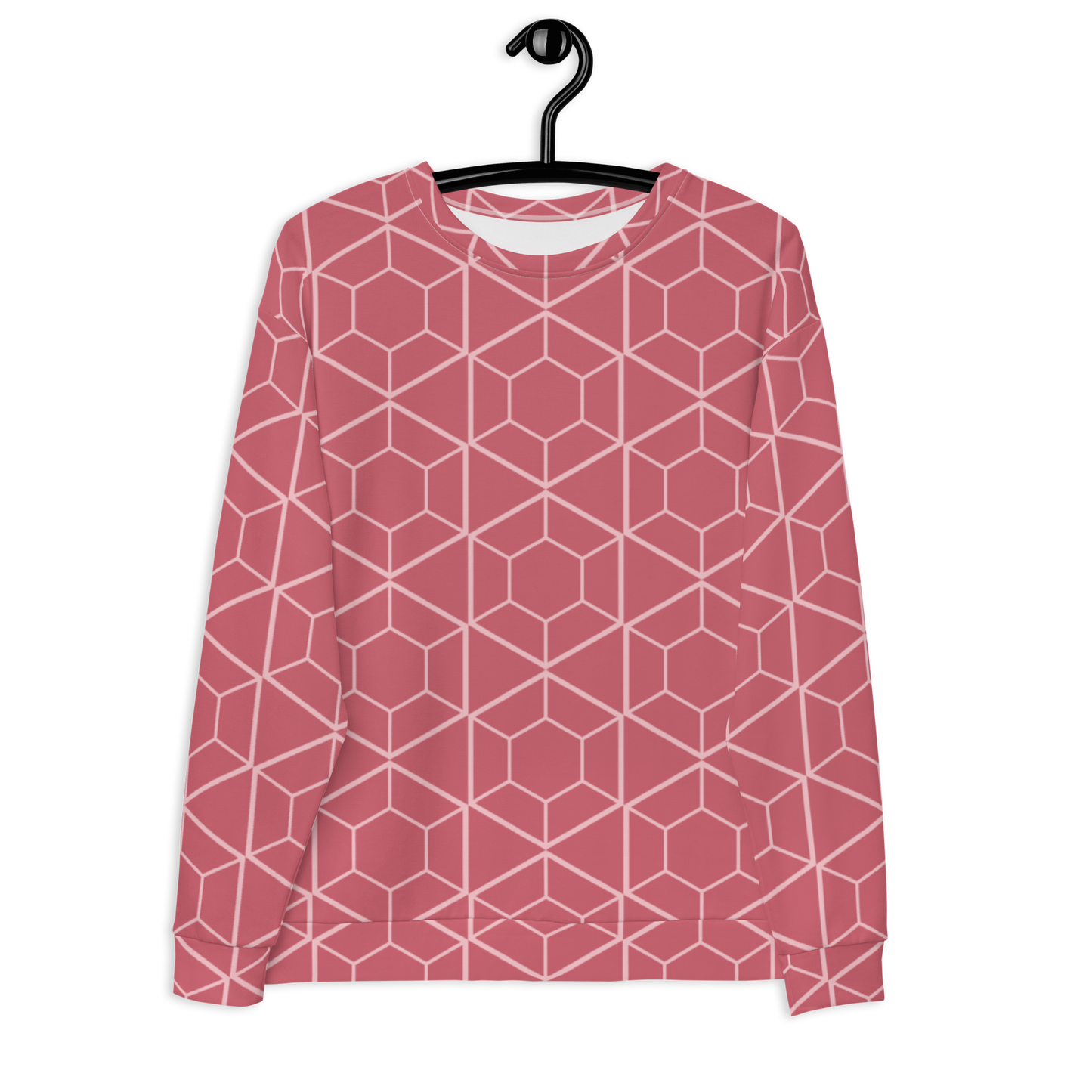 Hexagon Pattern Sweatshirt