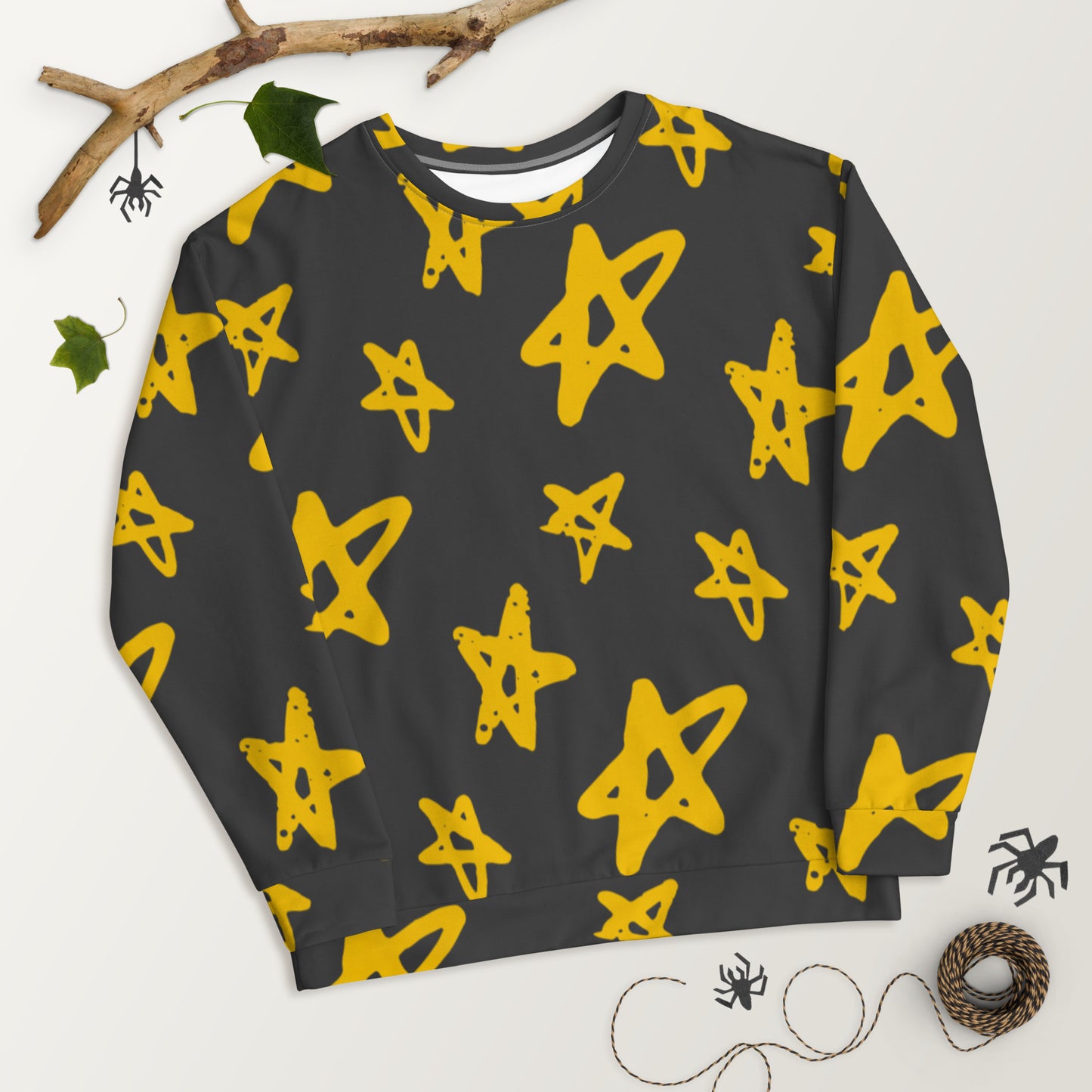 Star Pattern Sweatshirt