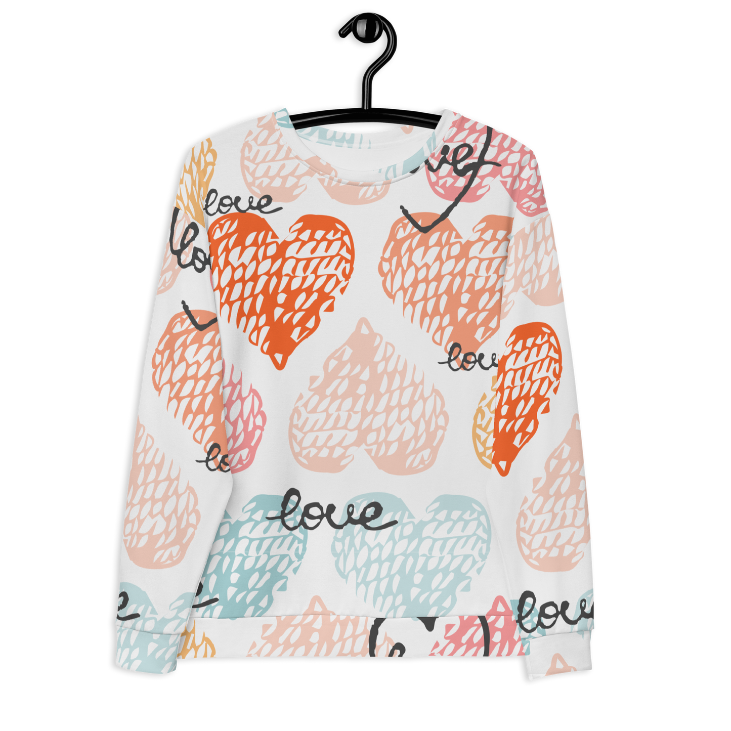 Love Print Sweatshirt