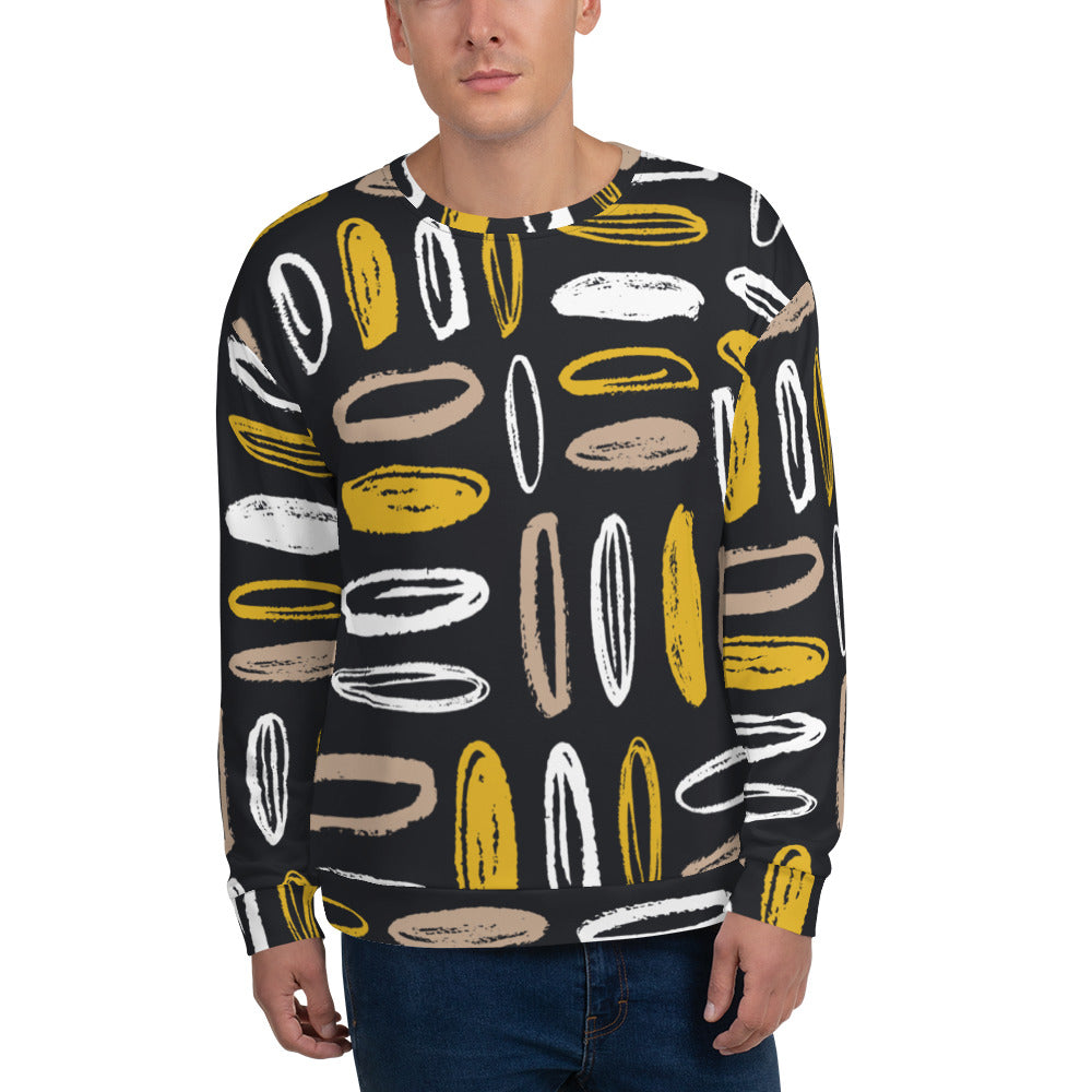 Abstract Seamless Pattern Sweatshirt