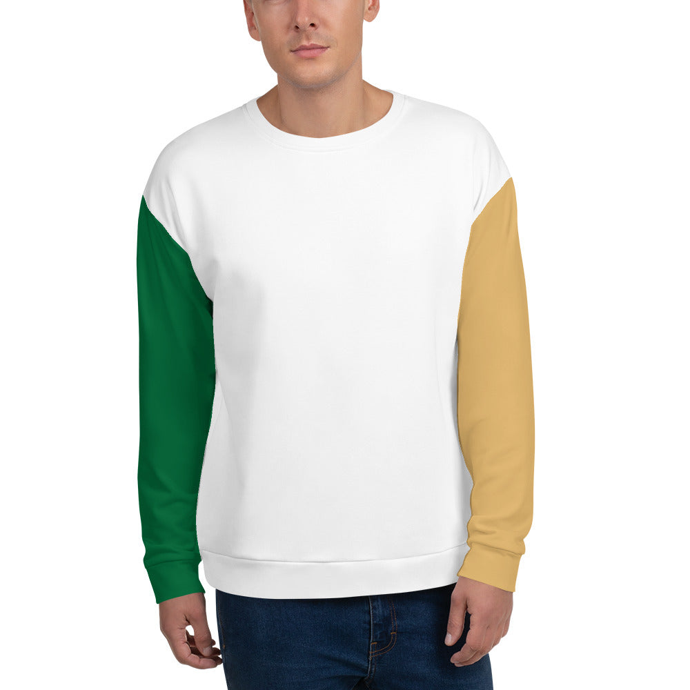Colored Sleeves Sweatshirt
