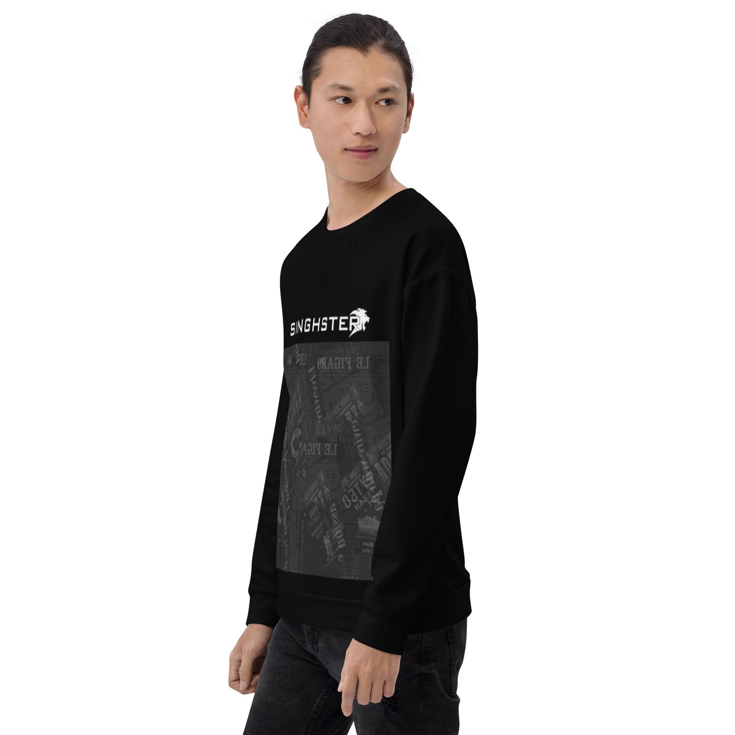 Hellomart Black Sweatshirt