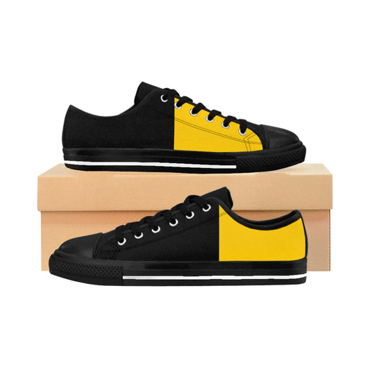 Yellow Black PatternSneakers