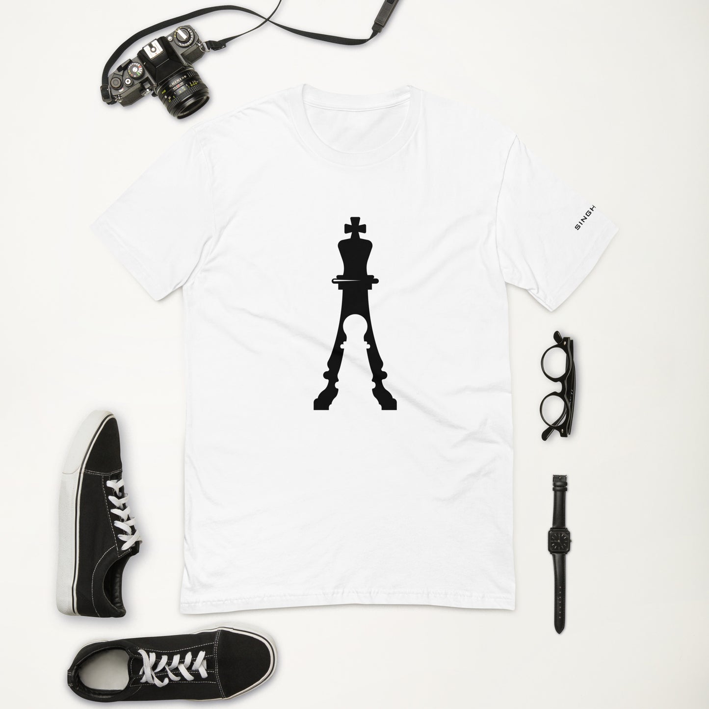 King Pawn Printed Short Sleeve T-shirt