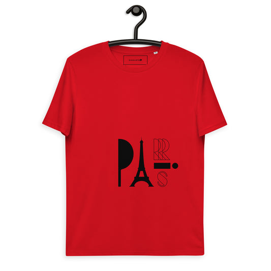 Paris Print Organic Cotton T-shirt