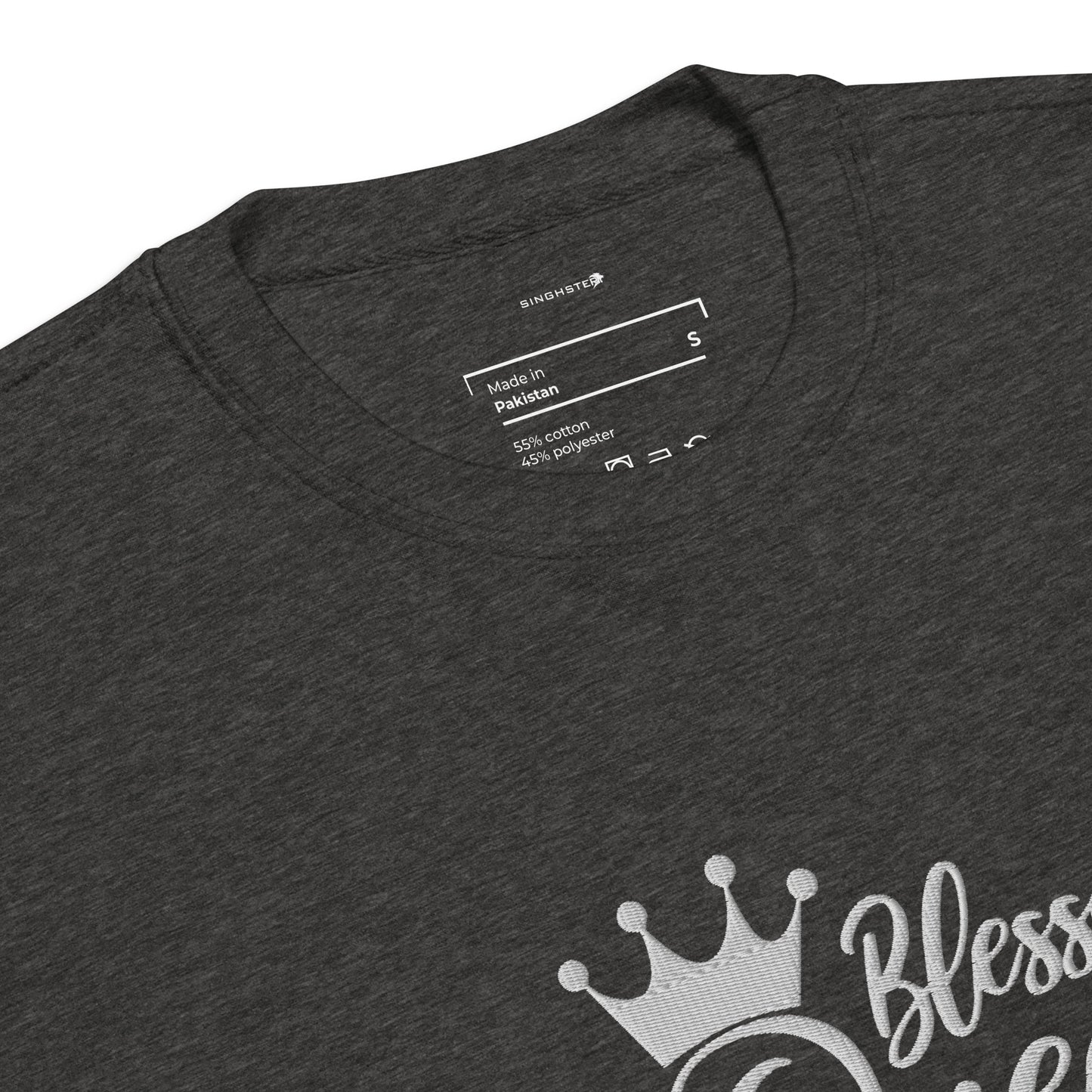 Blessed Queen Embroidered Sweatshirt
